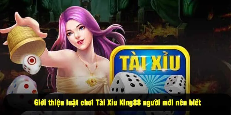 Giới thiệu luật chơi Tài Xỉu King88 người mới nên biết