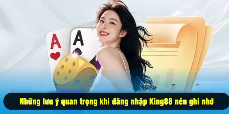Những lưu ý quan trọng khi đăng nhập King88 nên ghi nhớ